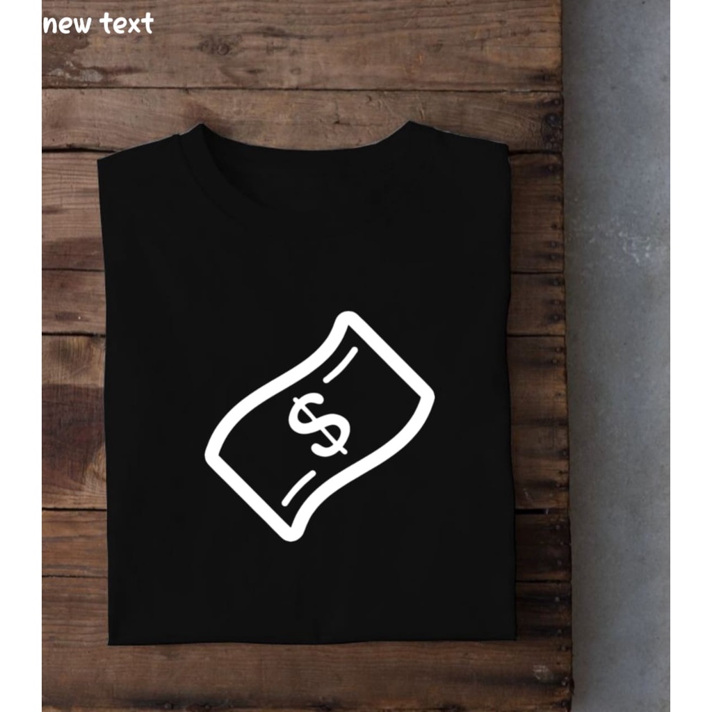 Kaos Distro / Kaos Dollar  / Kaos Distro Pria / Kaos Ekspresi Bestie / Atasan T-Shirt Pria / Baju Ka