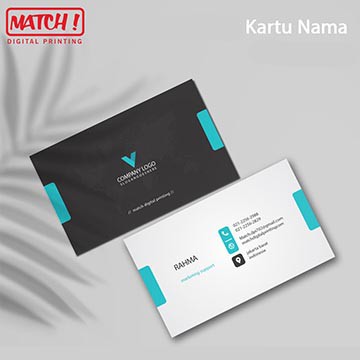 

kartu nama custom art carton 260 tanpa laminating