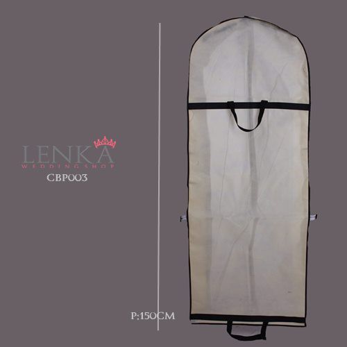 [BISA COD] TAS PELINDUNG GAUN COVER BAJU PENGANTIN PERNIKAHAN 145CM CBP003