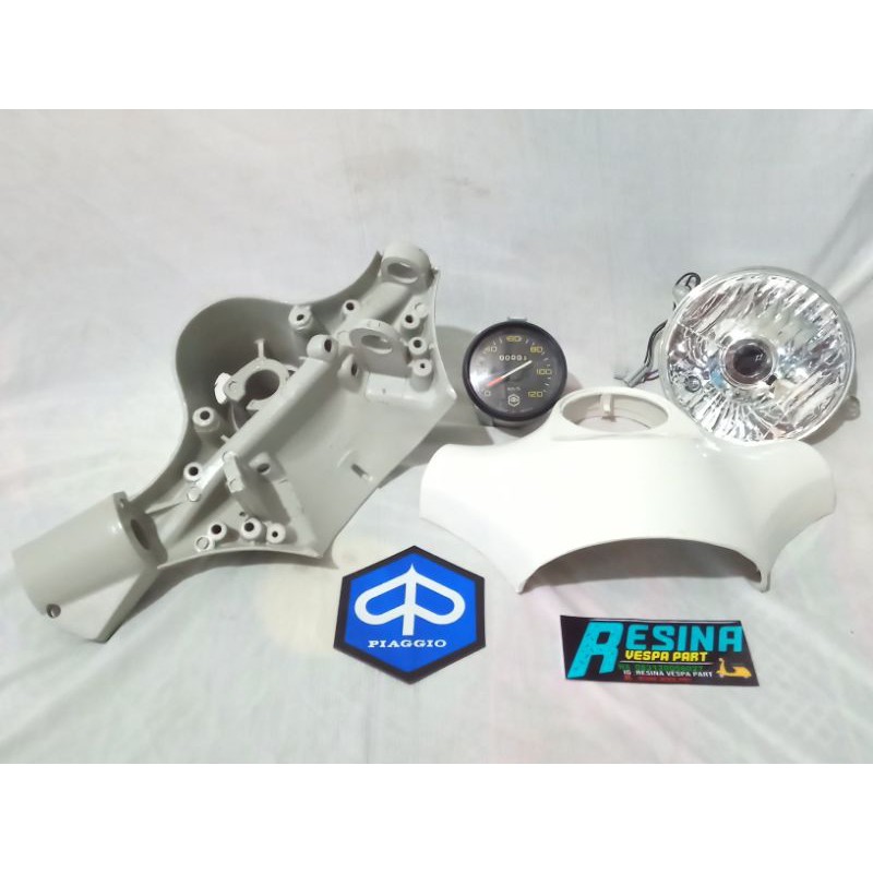 stang vespa set PX bulat new Px arcobaleno ber code SAE import