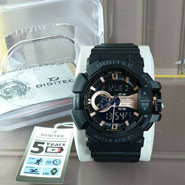 JAM TANGAN PRIA SPORTY KEREN DIGITEC 2080T ORIGINAL WATER RESIST