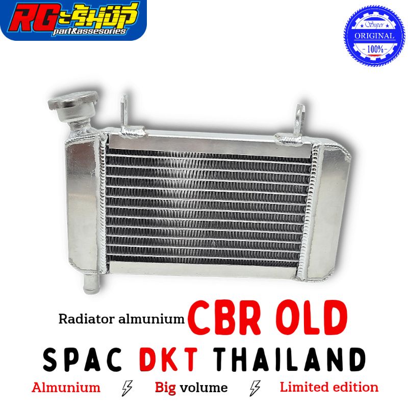 radiator almu almunium alumunium polish SPAC DKT honda CBR 150 old CBU original thailand