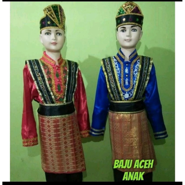 Pakaian Adat Aceh TK SD // Baju Adat Aceh // Baju Aceh Tari Saman