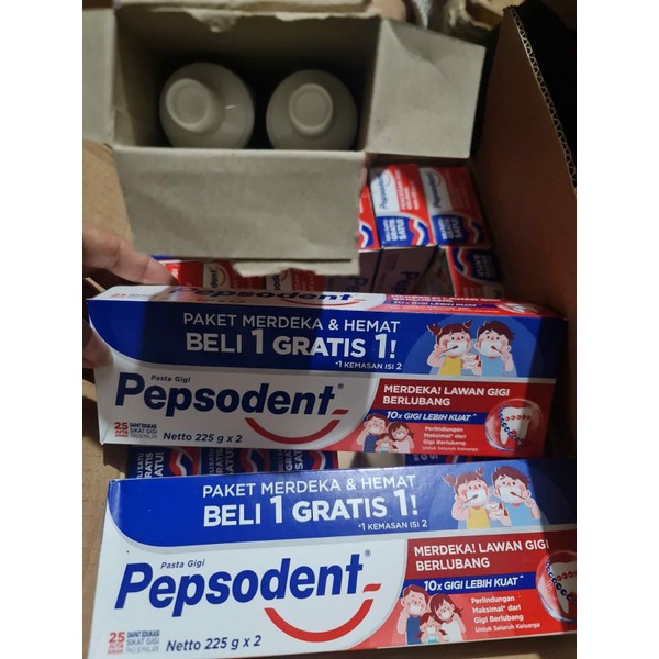 PROMOO PEPSODENT BANDED 225 | 190 GR X 2 PCS|PEPSODENT ORIGINAL 100%