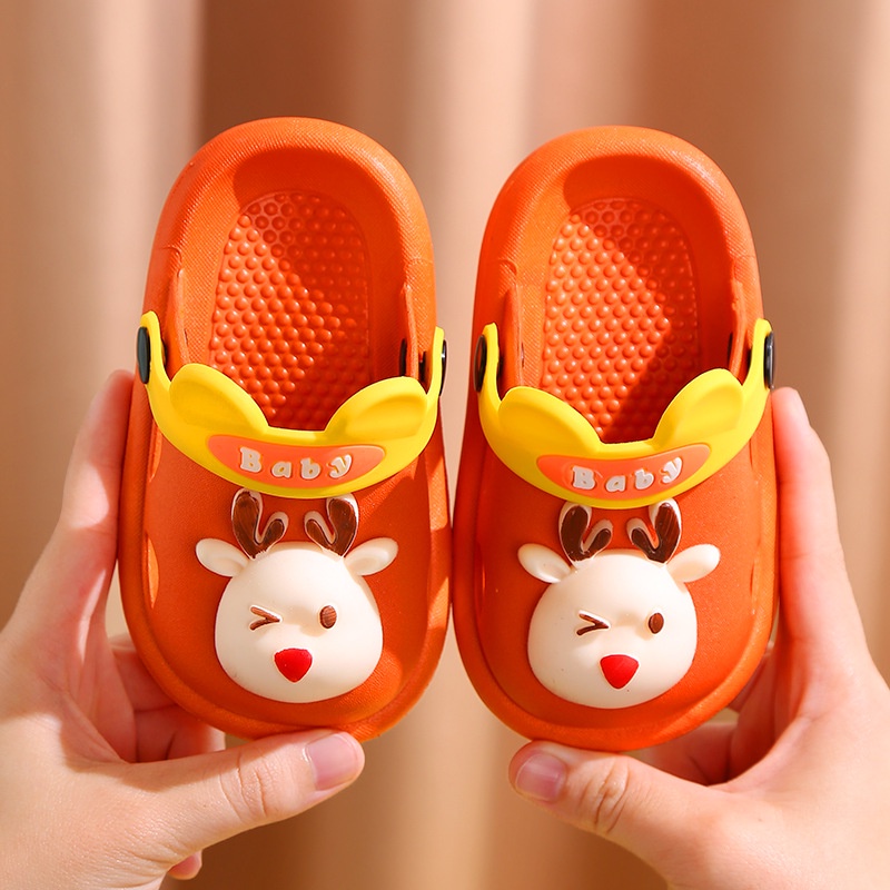 HappyOliver BONBON PAO2 Prewalker anak Sandal slop anak laki perempuan cewek import