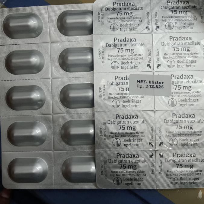 Pradaxa 75 mg blood pressure