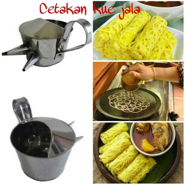 Cetakan kue jala roti jala