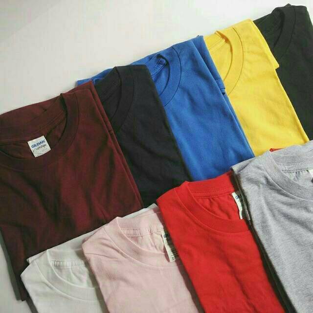  Kaos  Baju Polos  Gildan Softstyle 63000 Original Murah 