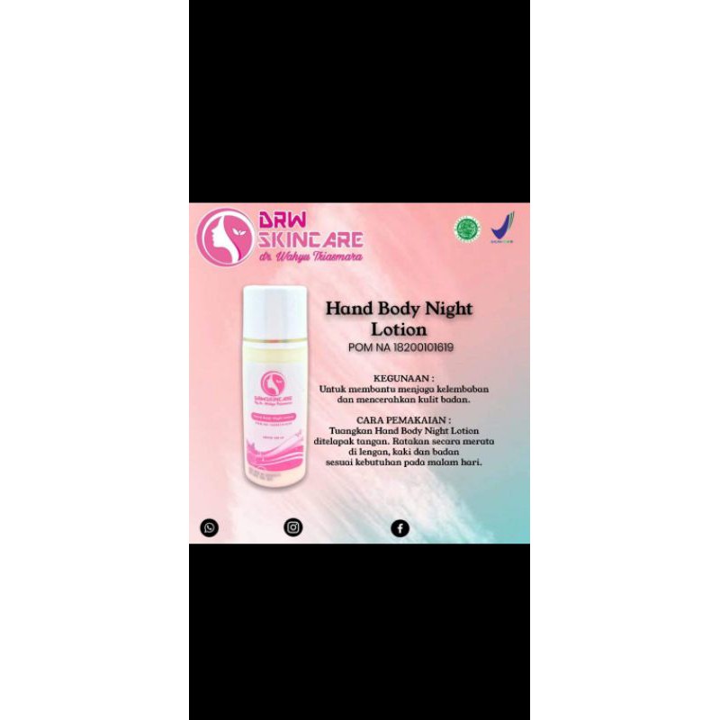 lotion night drwskincare