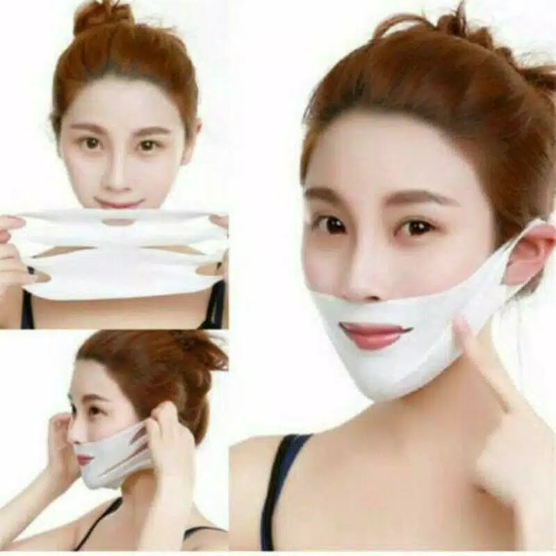 Masker Pelangsing Tirus V Shaped Mask 4D