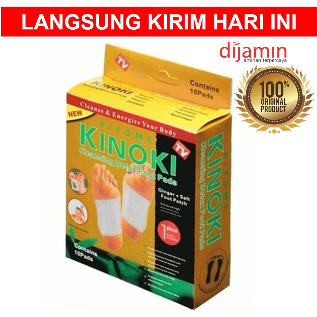 Kinoki Gold Koyo Detoks Koyo Kaki Koyo Kinoki 1 Box isi 10 pcs / Koyo Kinoki / Koyo Kaki