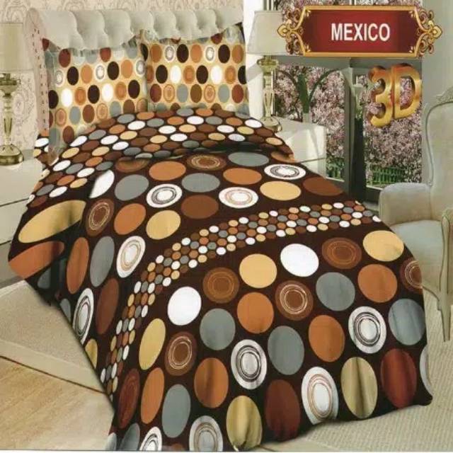 BEDCOVER BONITA KING 180X200CM MEXICO  RUMBAI