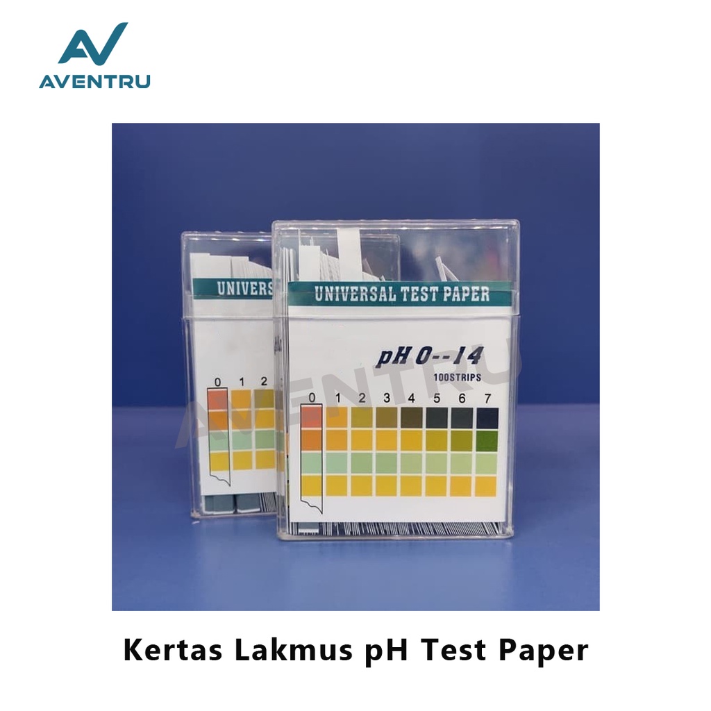 Kertas Lakmus 100 pcs pH Paper 100 Strip Universal Test Paper