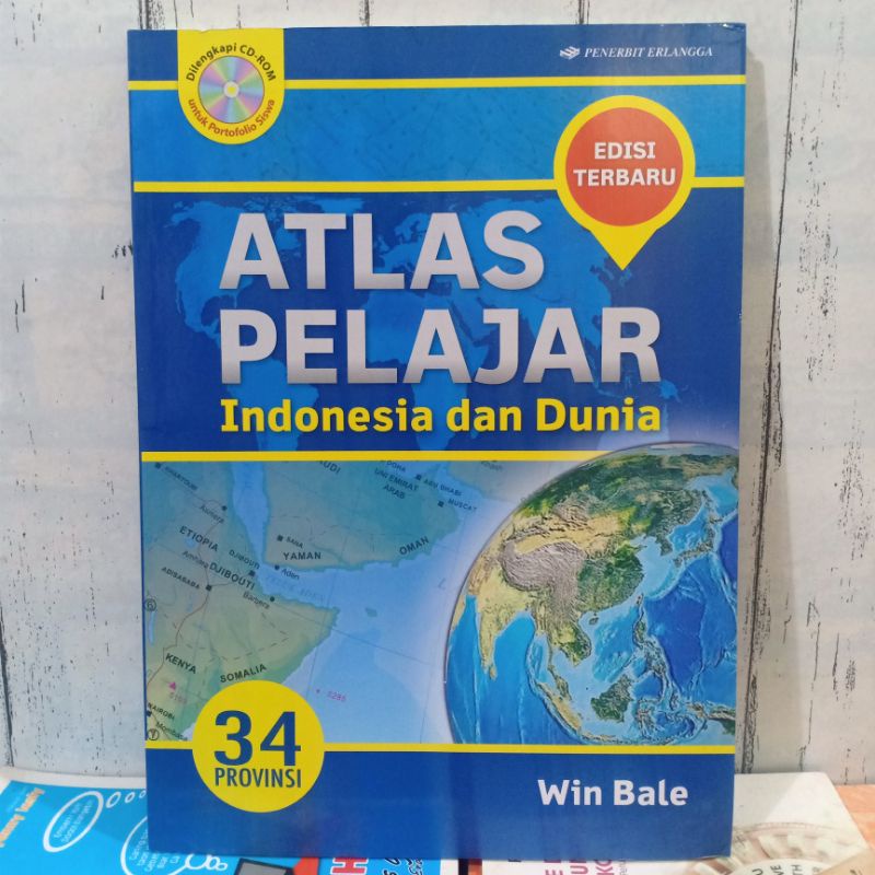 Jual Original Buku Atlas Pelajar Indonesia Dan Dunia Edisi Terbaru Provinsi Karangan By Win