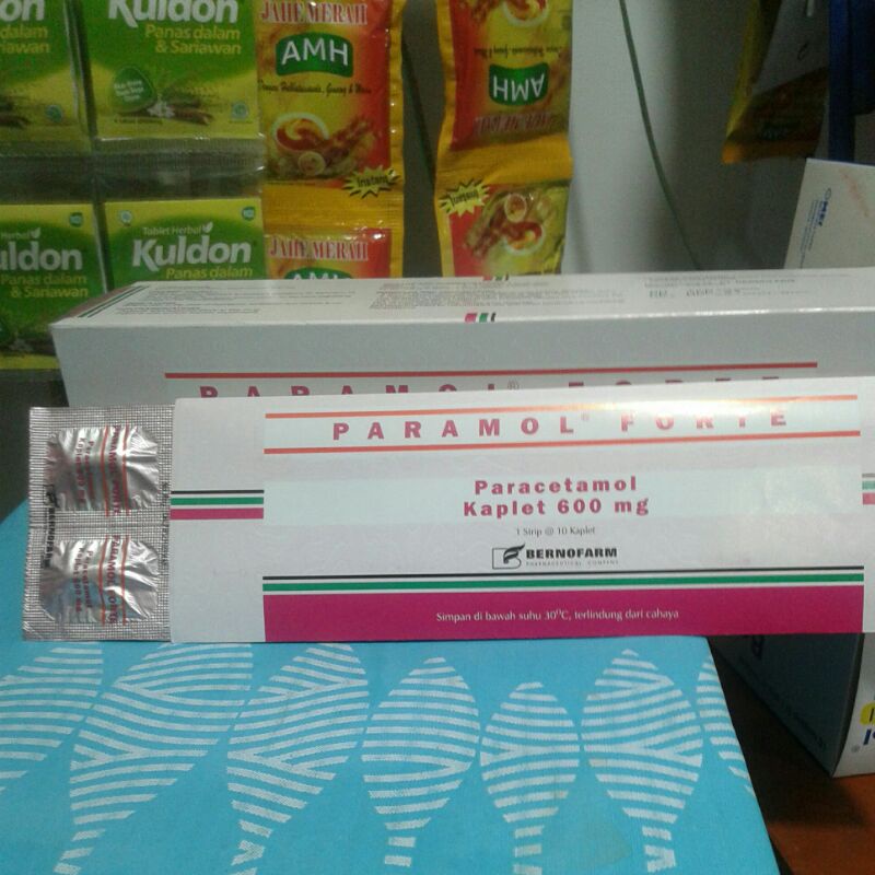 Jual Paramol forte (paracetamol 600 mg) | Shopee Indonesia