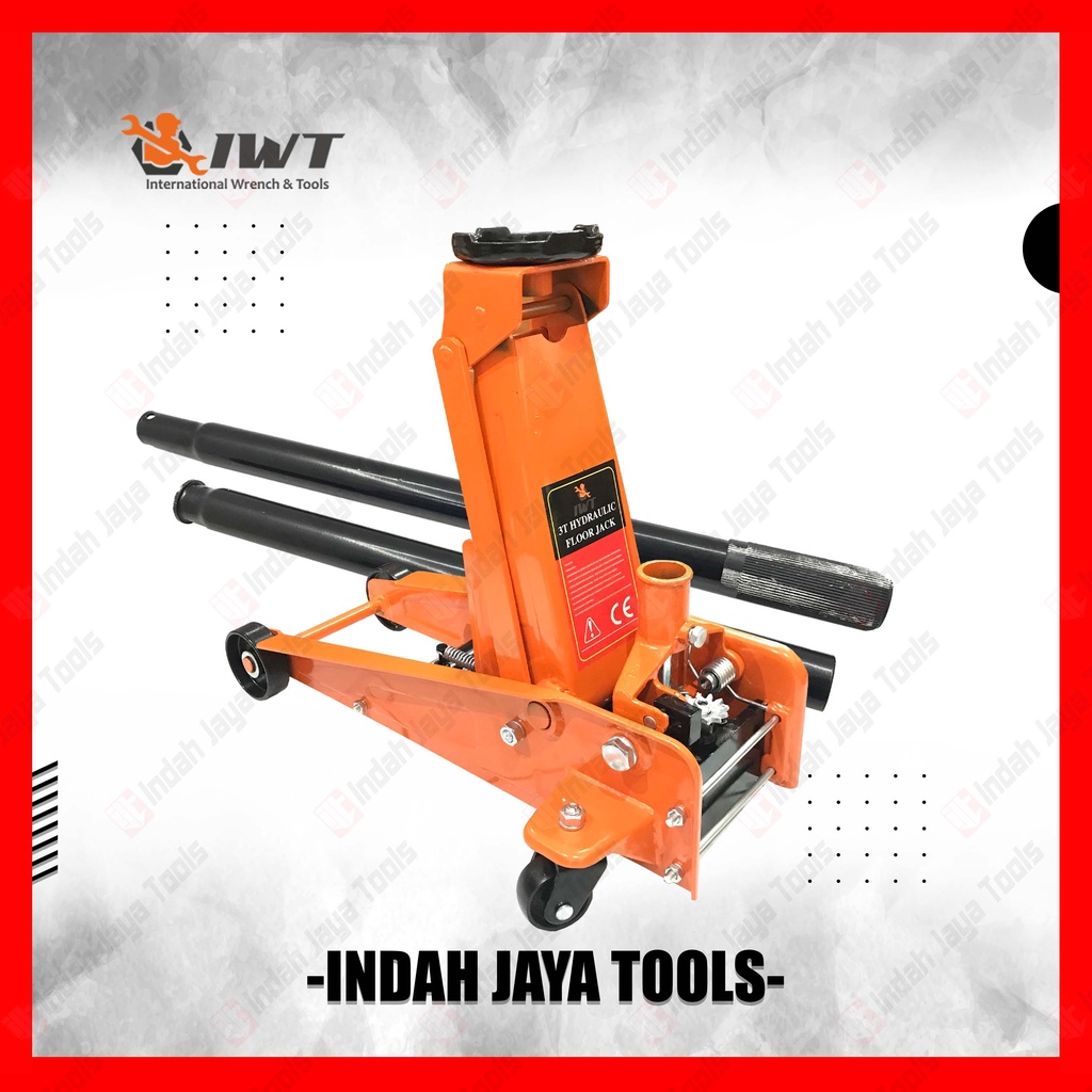 IWT Dongkrak Buaya 3 Ton 360 Derajat - Hydraulic Jack