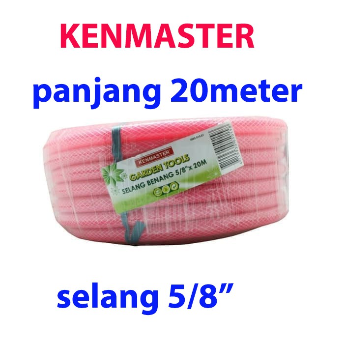 Kenmaster Selang Air Benang 5/8 panjang 20 meter