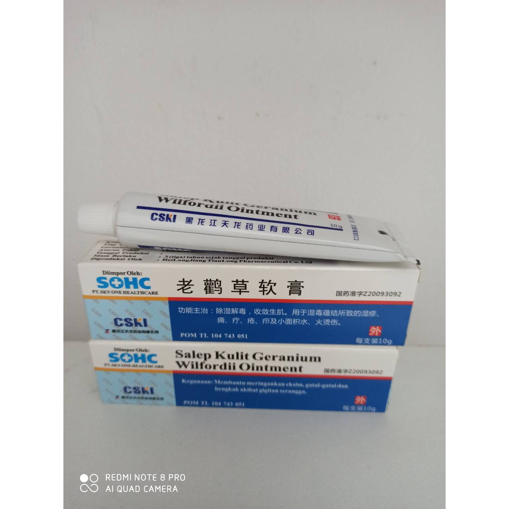 Salep Kulit Geranium 10 gr