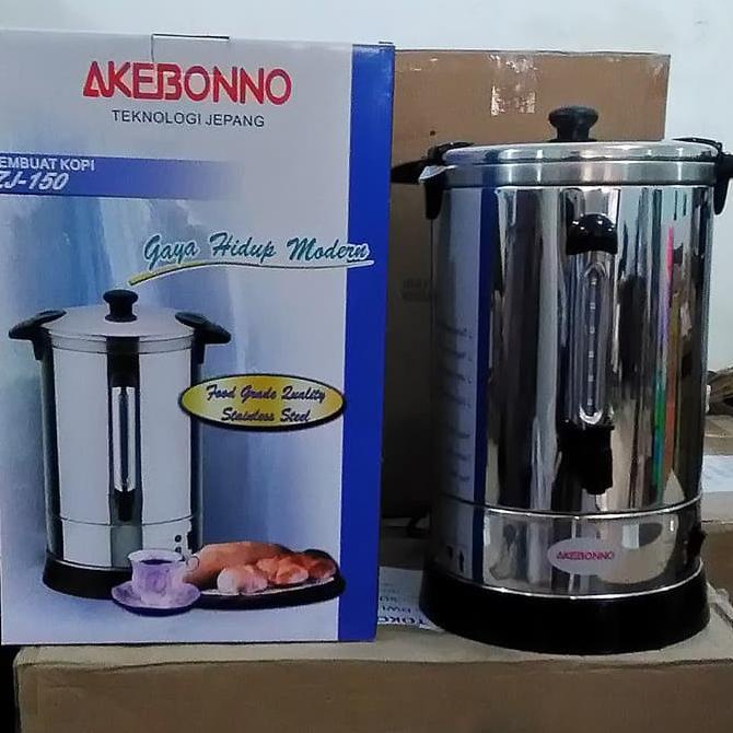 Akebono ZJ-150 Coffee Maker 15 Liter Stainless Steel