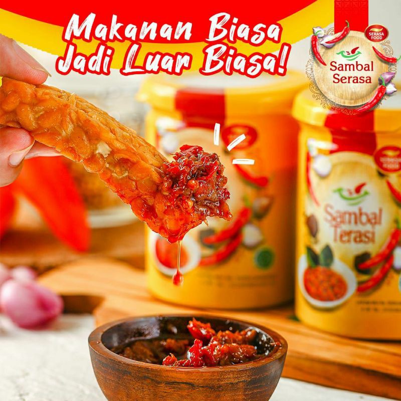 

Serasa - Sambal Cakalang, Sambal Roa dan Sambal Terasi