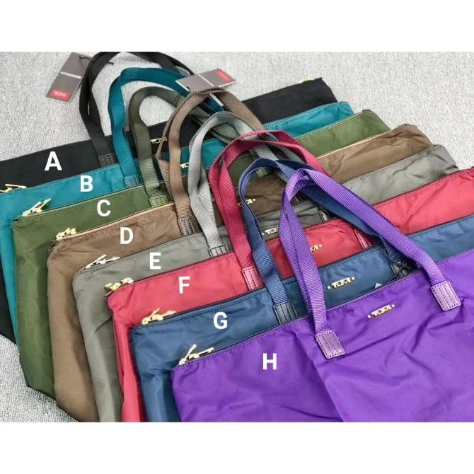 Tas Tumi Travel folding Shopping Bag Tote Pundak Besar Lipat ORIGINAL
