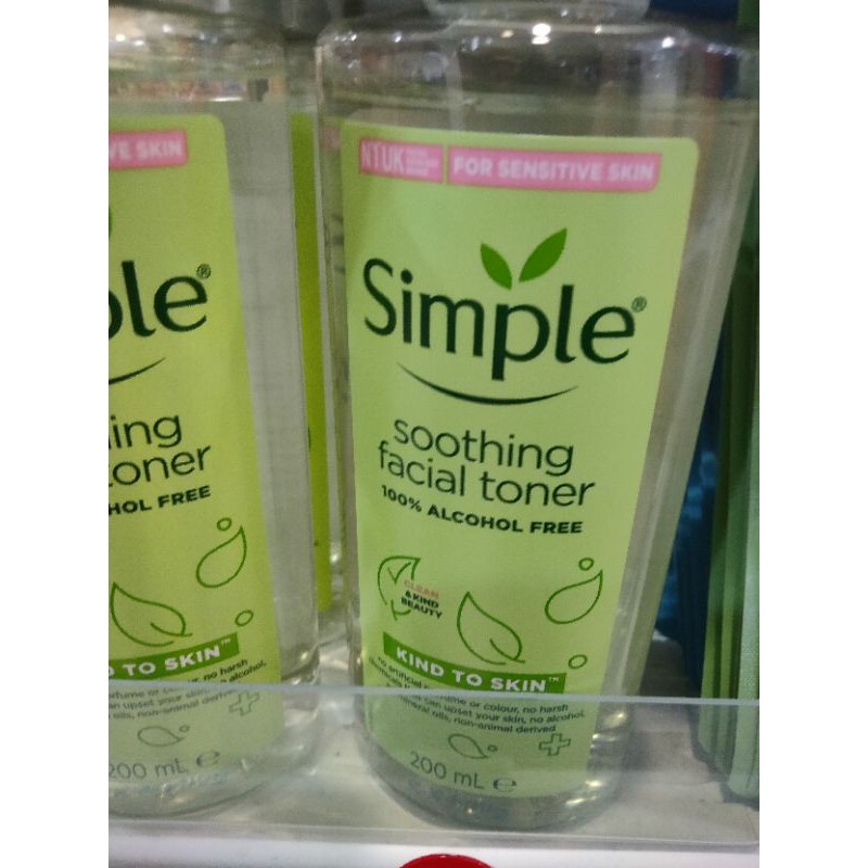 SIMPLE SOOTHING FACIAL TONER
