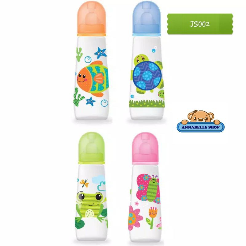 Baby Safe Botol susu bayi 125ml 250ml Babysafe JS001 JS002 JS003 JS004 embossed