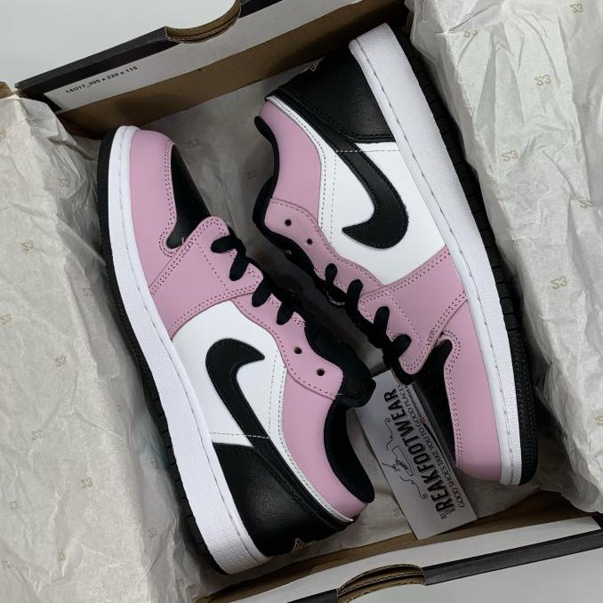 algifaruu - Nike Air Jordan 1 Low GS Arctic Pink BNIB ORIGINAL MATERIAL GUARANTE - 36