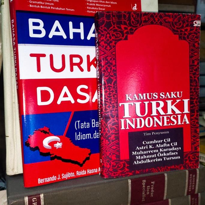 

Bahasa Turki Dasar dan Kamus Turki-Indonesia, dapat 2 Buku