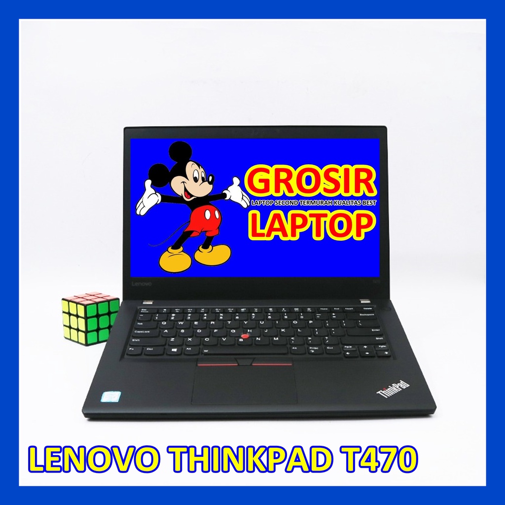 LAPTOP LENOVO THINKPAD T470 CORE I5 GEN 6 RAM 8GB SSD 256GB LAPTOP 14 INCH CAMERA