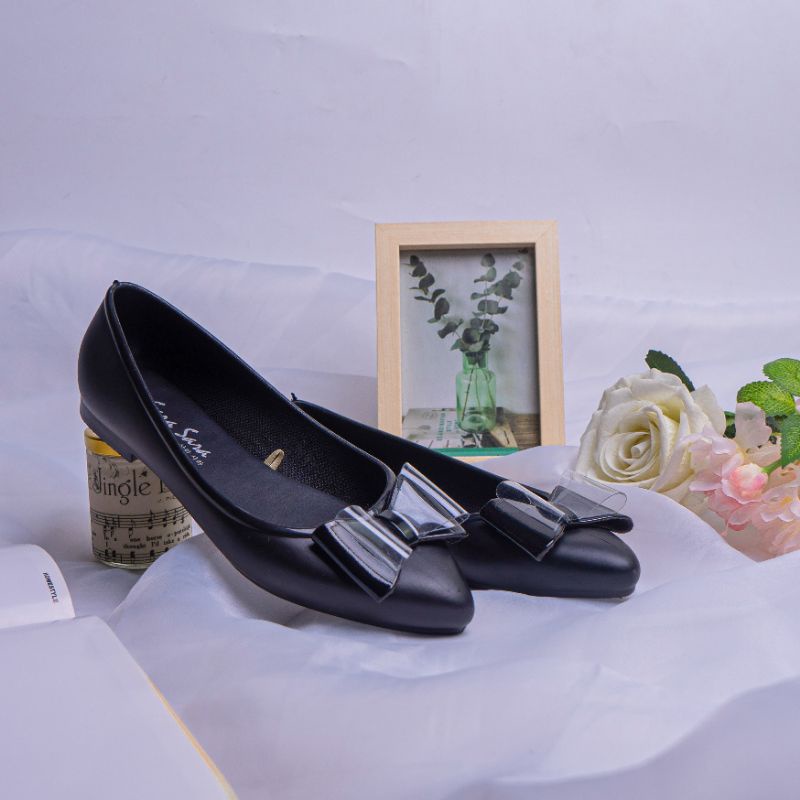 sepatu wanita sarasara flat shoes jelly jelita/sepatu jelly sara sara jelita