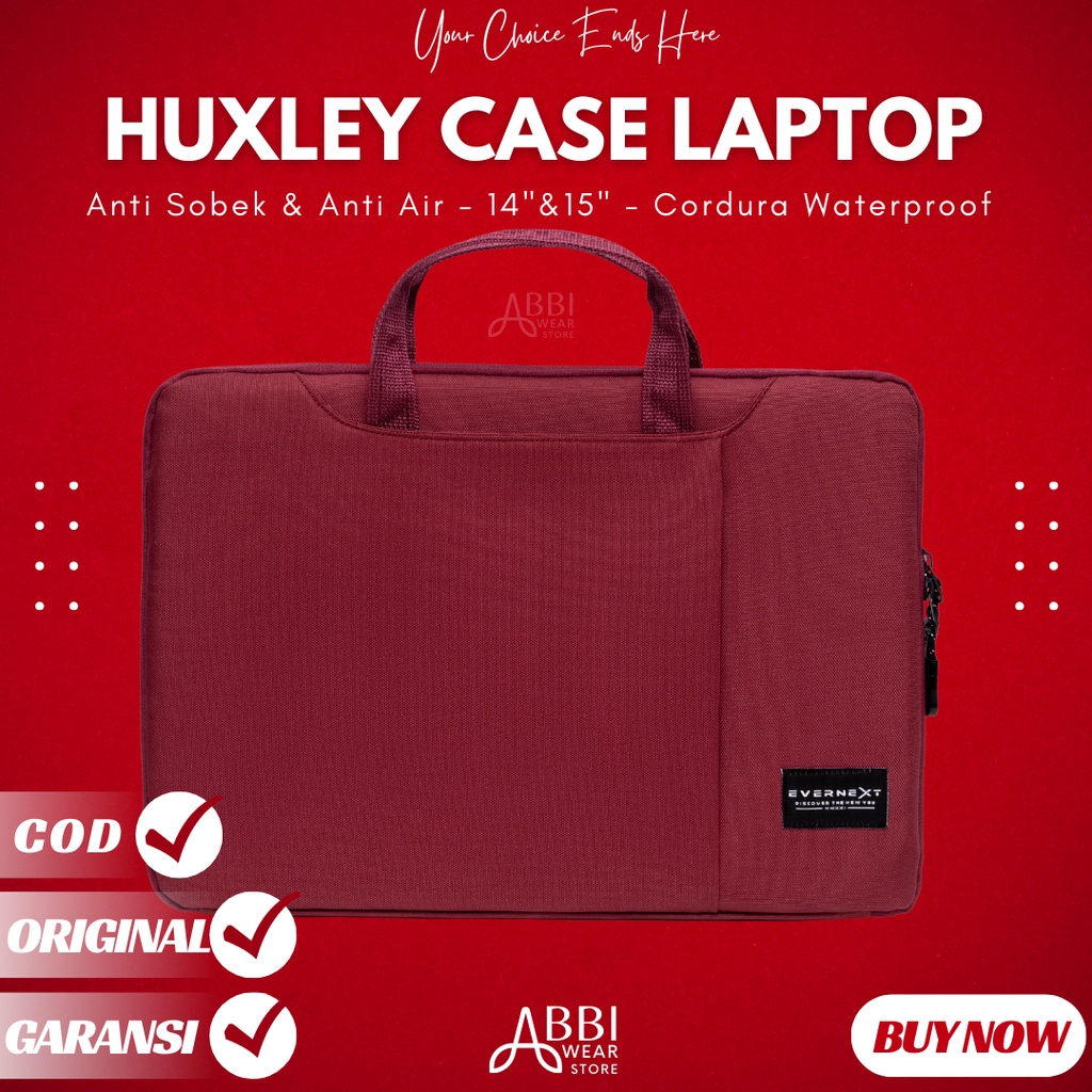 Tas Laptop Tenteng Waterproof Softcase Sarung Pelindung Laptop Macbook Anti Air Waterproof 14"-15" I