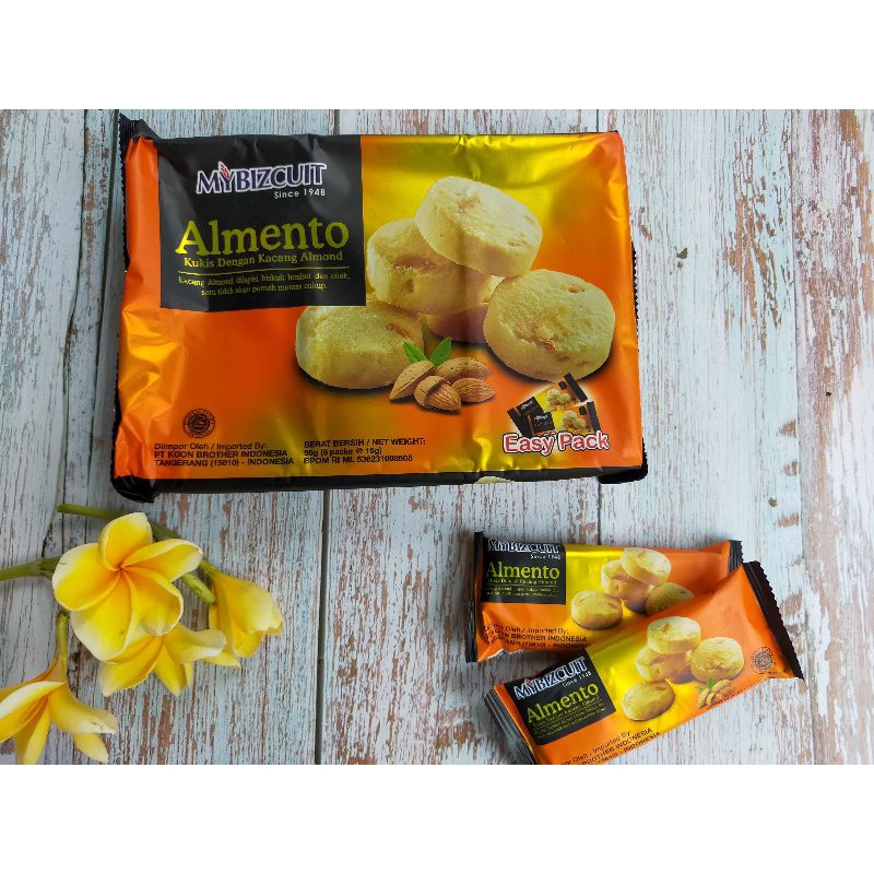 

Mybizcuit almento kukis dengan kacang almond ed 10.2025
