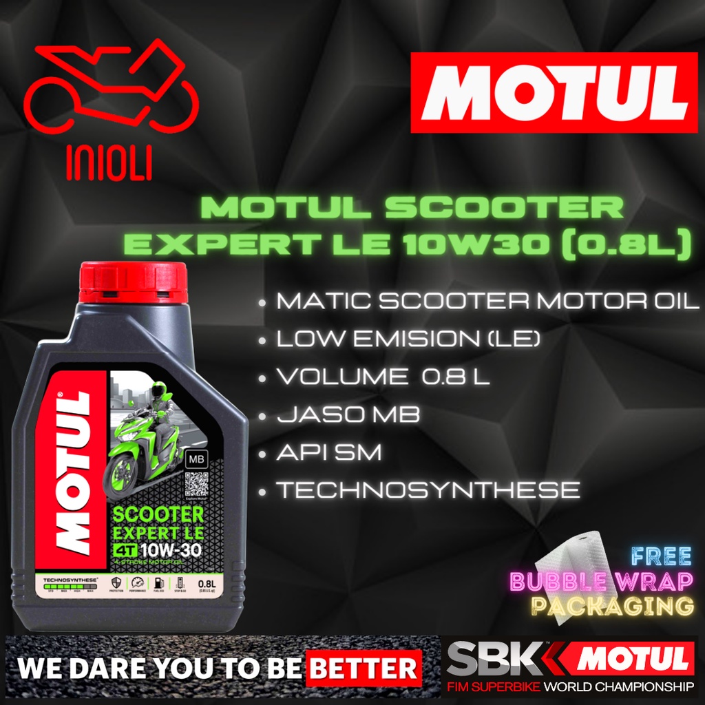 Jual Oli Motul Scooter Expert Le T W Ml Oli Motul Import