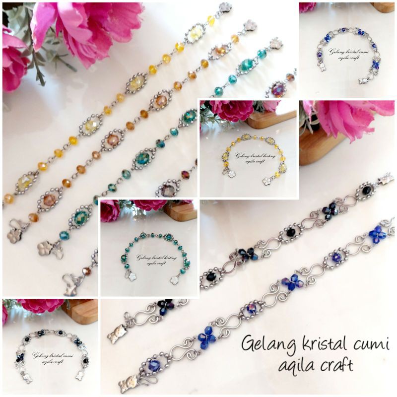 GELANG RELL KRISTAL CEKO / GELANG KRISTAL KRITING