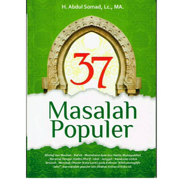 37 MASALAH POPULER