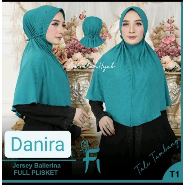 Hijab Instan Plisket/Bergo Instan Plisket Pet By Fi Hijab