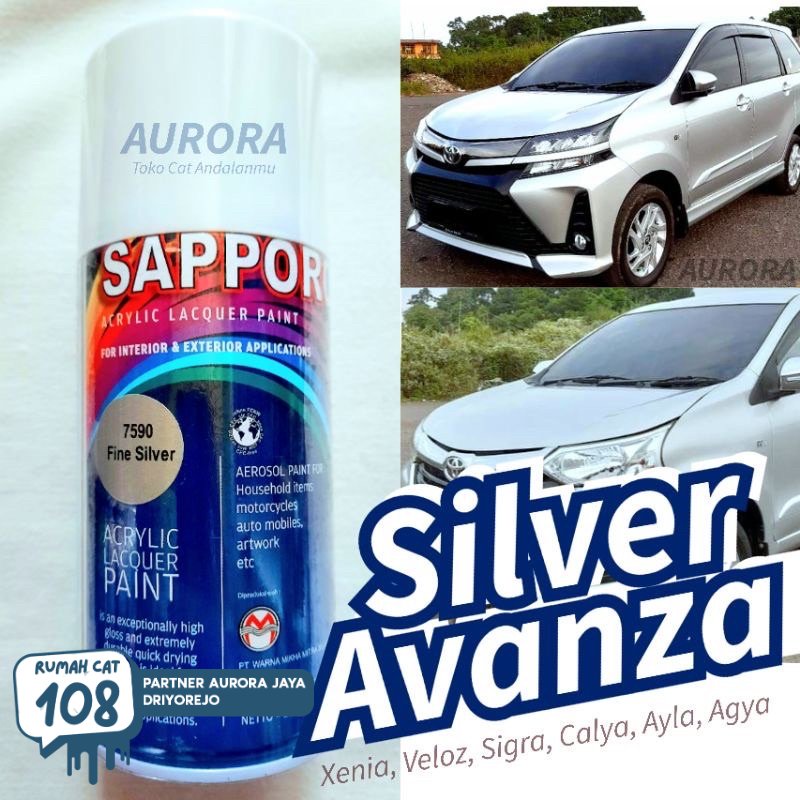 

Rumah Cat - SAPPORO FINE AVANZA 7590 pilok pilox pylox cat semprot motor mobil sepeda Rumah Cat Motor dan Mobil