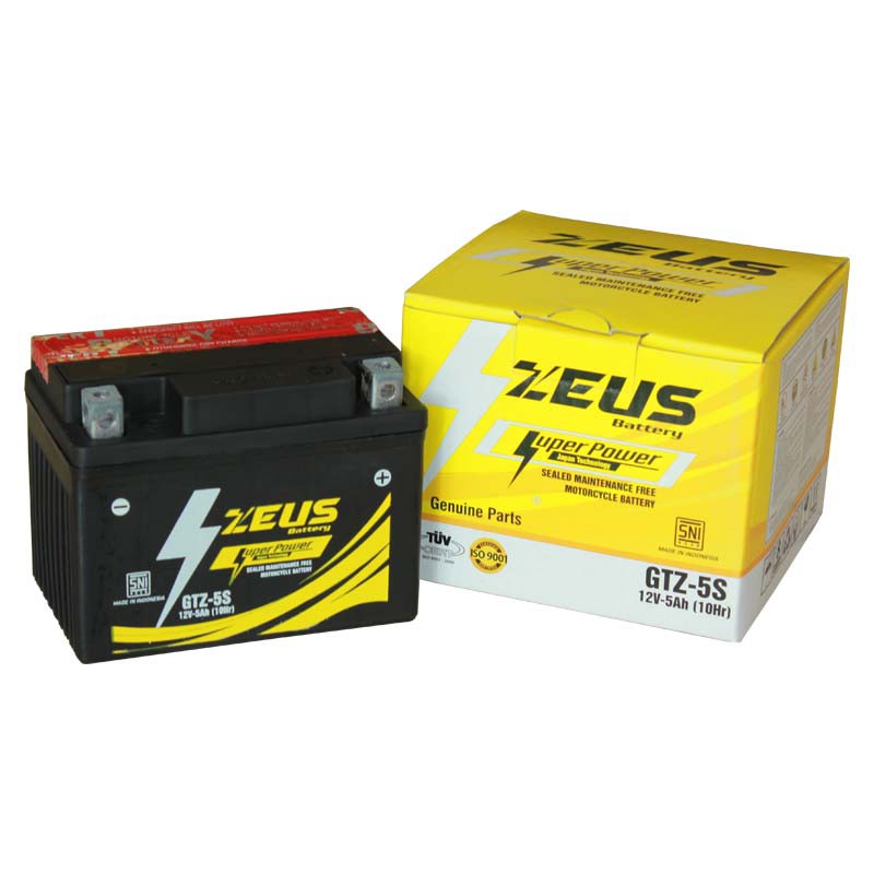 Aki Motor Honda BeAT GTZ5S Zeus Super Power Accu Kering Aki Motor Honda BeAT GTZ5S Zeus Super Power Accu Kering