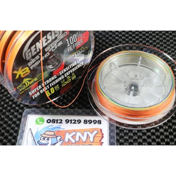 Benang Pancing Duraking Genesis Pe 6 40 Kg Senar Mancing Idola