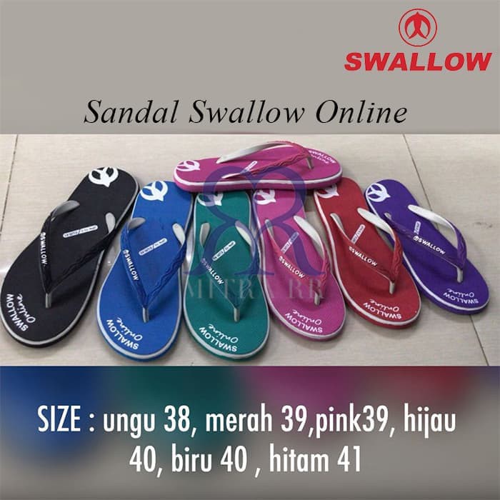 Sandal Jepit Swallow Online Warna Sendal Karet Pria Wanita Asli