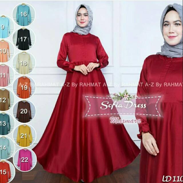 Sale Gamis Maxmara premium polos