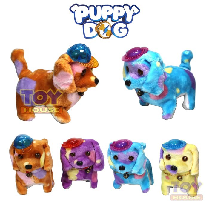 Kado Mainan Anak Murah Puppy Dog Topi Mainan Anak Anjing Lucu