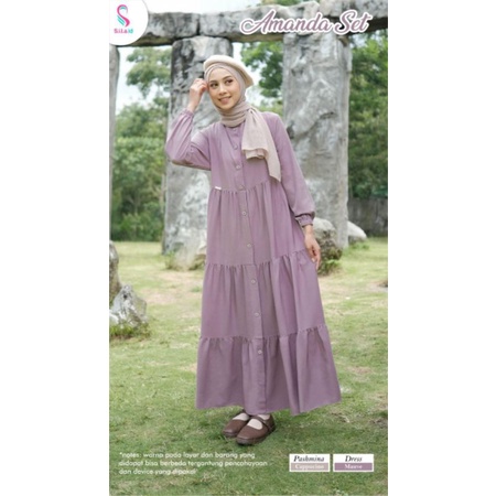 AMANDA DRESS BY SITA.ID || HANYA GAMIS SAJA
