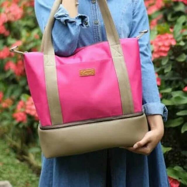 Tas eleyar serbaguna pink