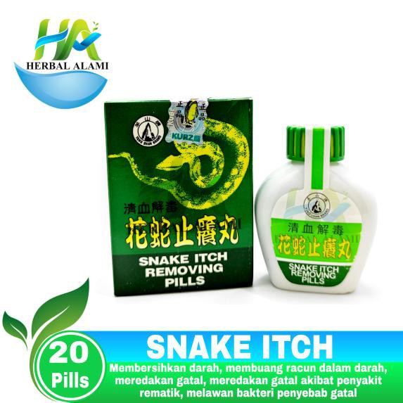 Snake Itch Removing Pills - Obat Gatal Cap Ular