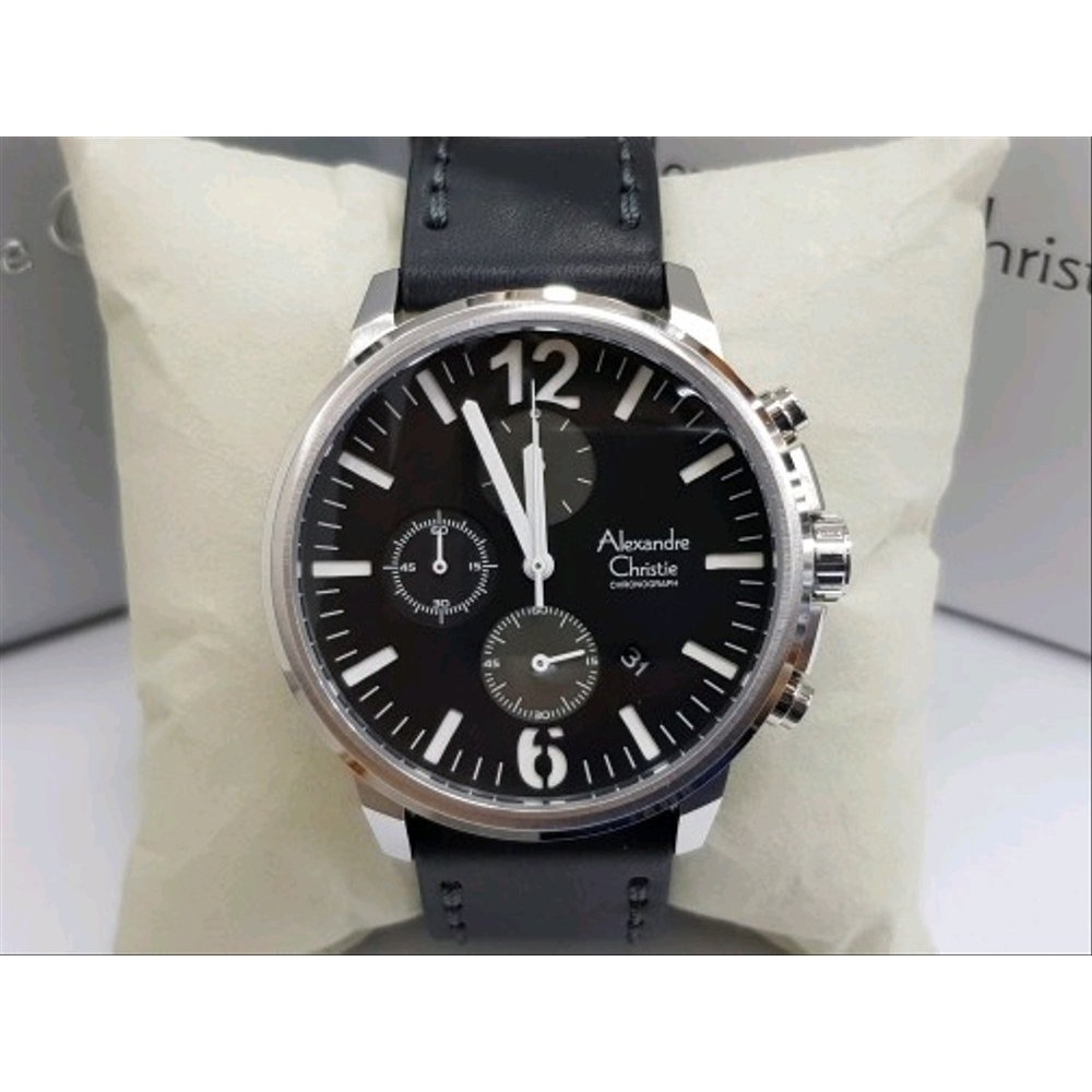 Jual Jam Tangan Pria Alexandre Christie AC 6267 SILVER Original Limited