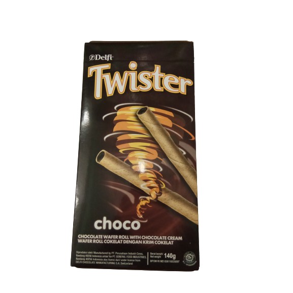 Delfi Twister Wafer Roll 140gr