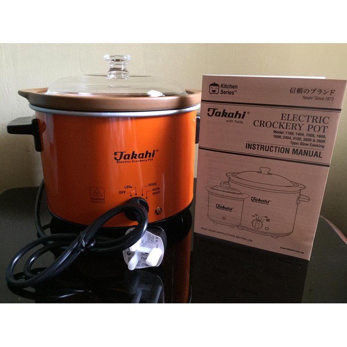 New Takahi Slow Cooker 2.4 L