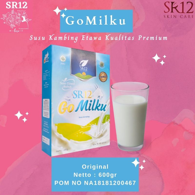 

GoMilku SR12 Rasa Original 600gr / Mencerdaskan Anak / Meningkatkan Daya Tahan Tubuh / Mengatasi Asam Urat / Jantung / Magh Kronis / Darah Tinggi dan Darah Rendah / Kolesterol / Asam Urat / Kanker / TBC /